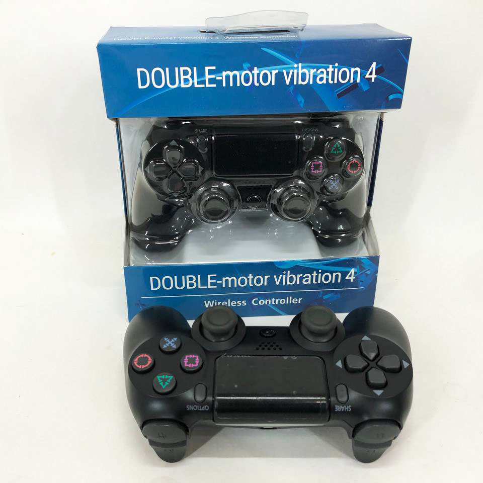 Джойстик DOUBLESHOCK для PS 4, бездротовий ігровий геймпад PS4/PC акумуляторний джойстик. Колір чорний - Зображення 3