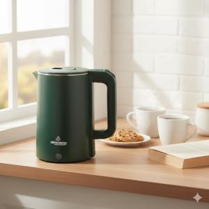 Електрочайник Crownberg CB-2845 дисковий 1.8л 1800Вт Green