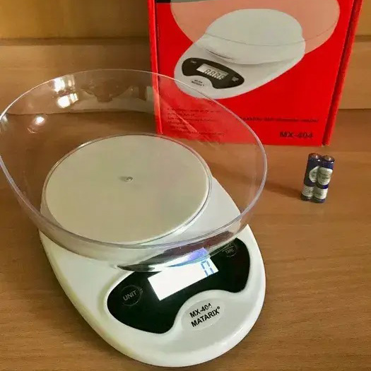 Ваги кухонні Matarix MX-404 Електронні З Чашею Кухонні до 7 кг Кухонні ваги для зважування продуктів - Зображення 4