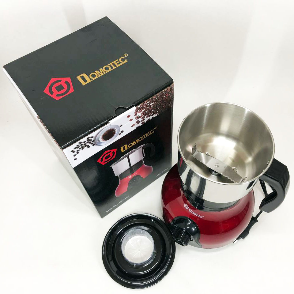 Електрична кавомолка Domotec MS-1108 600 мл 250 Вт, кавомолка електрична для турки, роторна кавомолка ,не дорого - Зображення 3