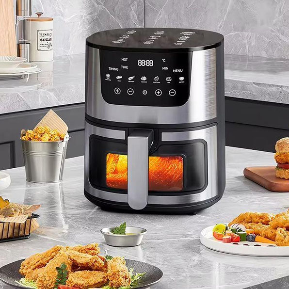 Аерофритюрка для смаження без масла Domotec MS-3221 3500 Вт 7 л - Зображення 4