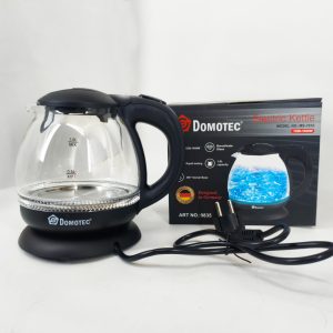 Скляний електрочайник Domotec MS-7910 1л 1650Вт з LED підсвічуванням