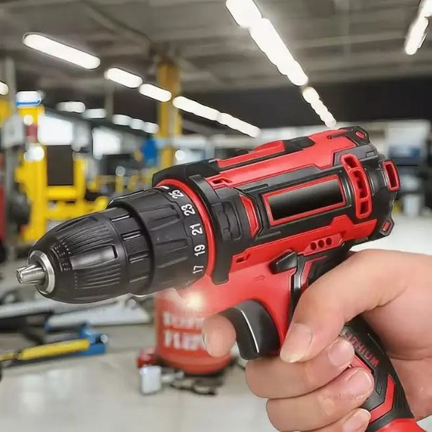 Акумуляторний шуруповерт із насадками KRAFFTEC 24V - Зображення 3
