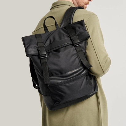 Рюкзак RollTop для ноутбука чоловічий і жіночий міський для подорожей Роллтоп - Зображення 3