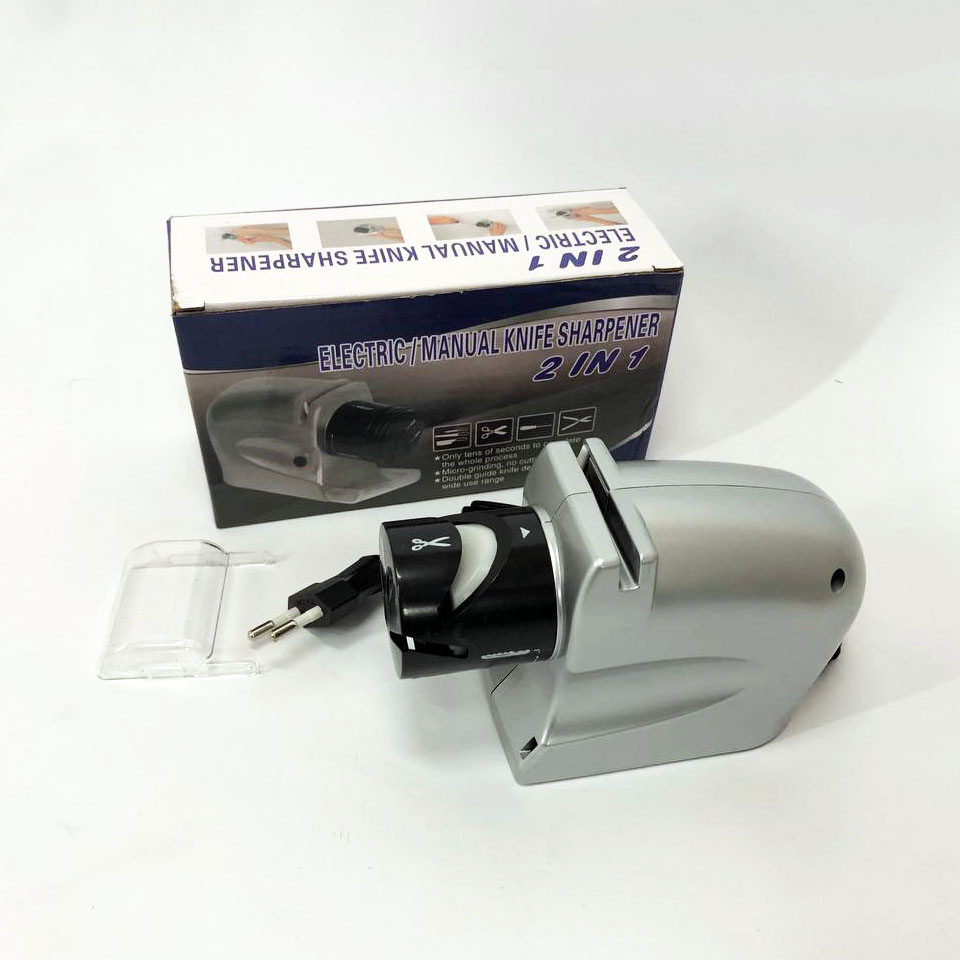 Електрична точила для ножів та ножиць ELECTRIC SHARPENER 220В, Електронна точила для заточування ножів - Зображення 5