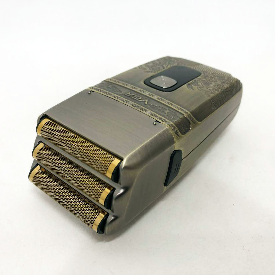 Професійна електробритва Шейвер VGR V-335 Shaver з трьома ножовими блоками, бритва для бороди - Зображення 4