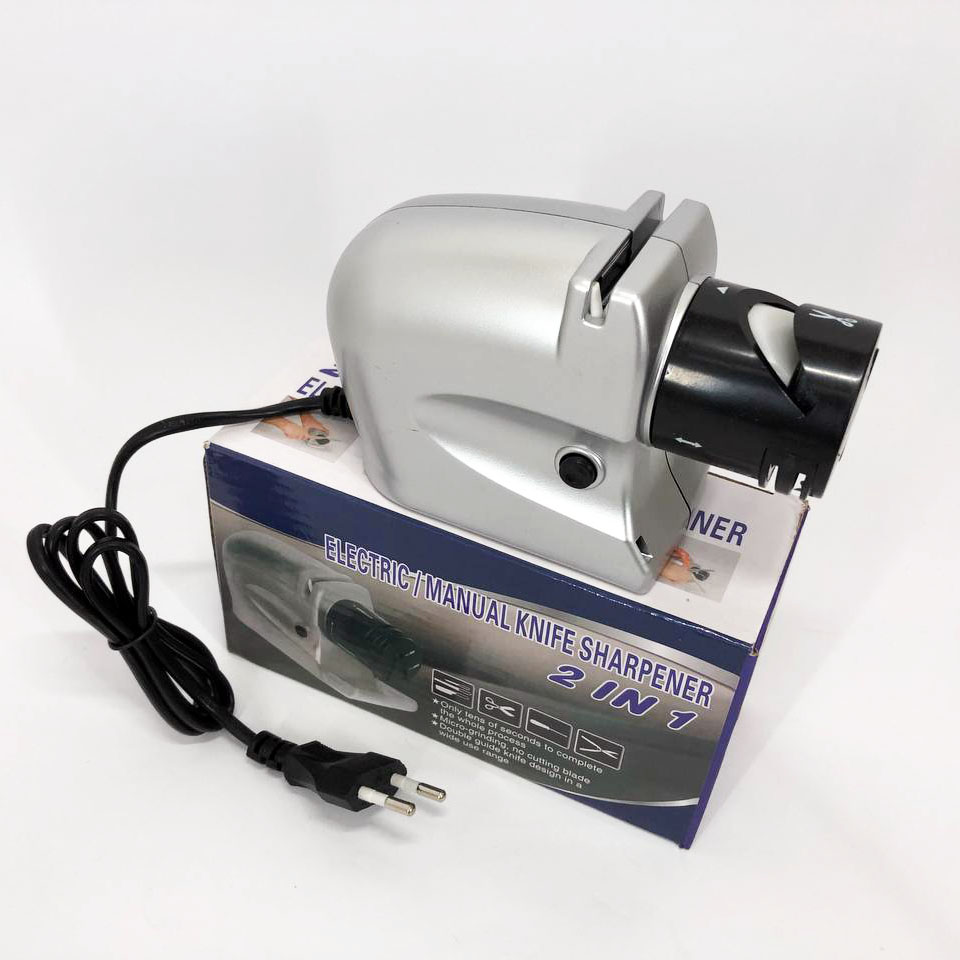 Електрична точила для ножів та ножиць ELECTRIC SHARPENER 220В, Електронна точила для заточування ножів - Зображення 2