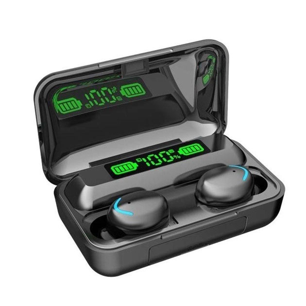 Бездротові bluetooth навушники True Wireless F9-5 TWS з вбудованим Power Bank, вакуумні навушники - Зображення 3