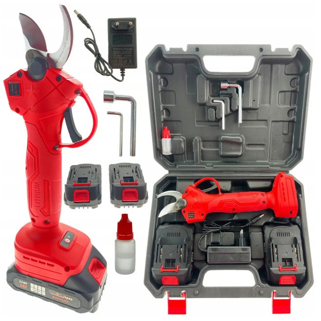 Секатор акумуляторний Boxer BX-9001 2 АКБ 24В - Зображення 5