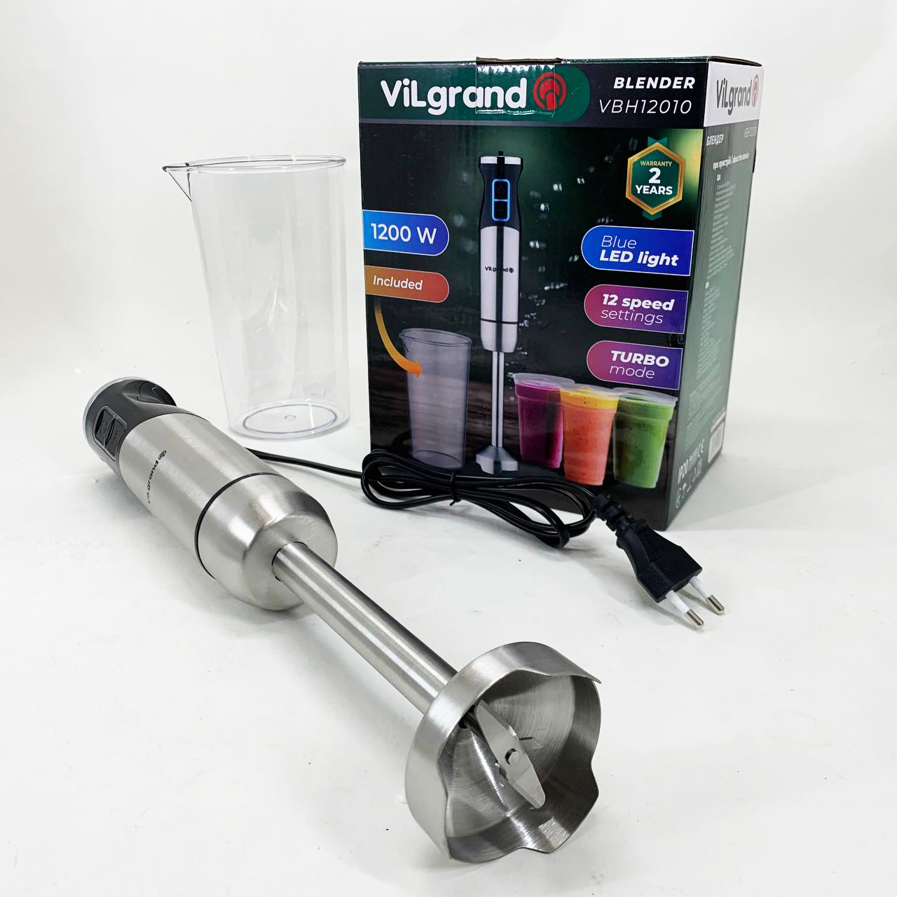 Блендер занурювальний VILGRAND VBH12010 - Зображення 7