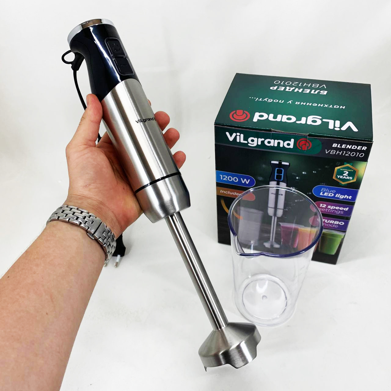 Блендер занурювальний VILGRAND VBH12010 - Зображення 11