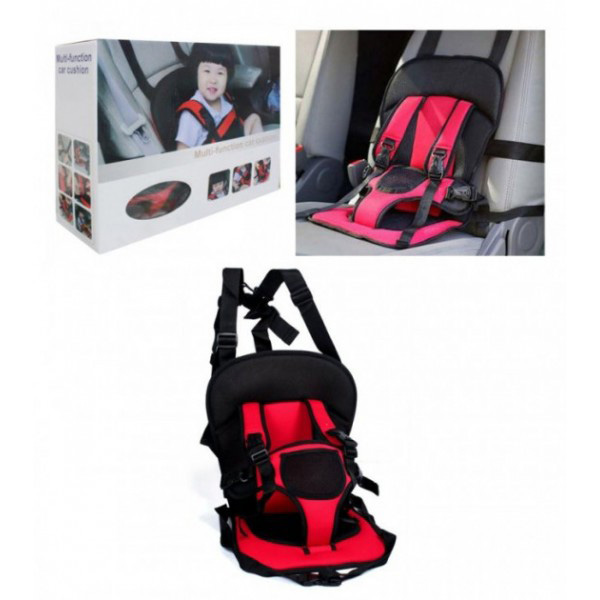 Дитяче автокрісло Multi Function Car Cushion до 5 років. Колір червоний - Зображення 5