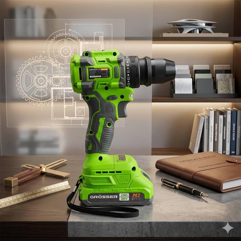 Grösser Шуруповерт акумуляторний GCD 521Q (Кейс) - Зображення 4