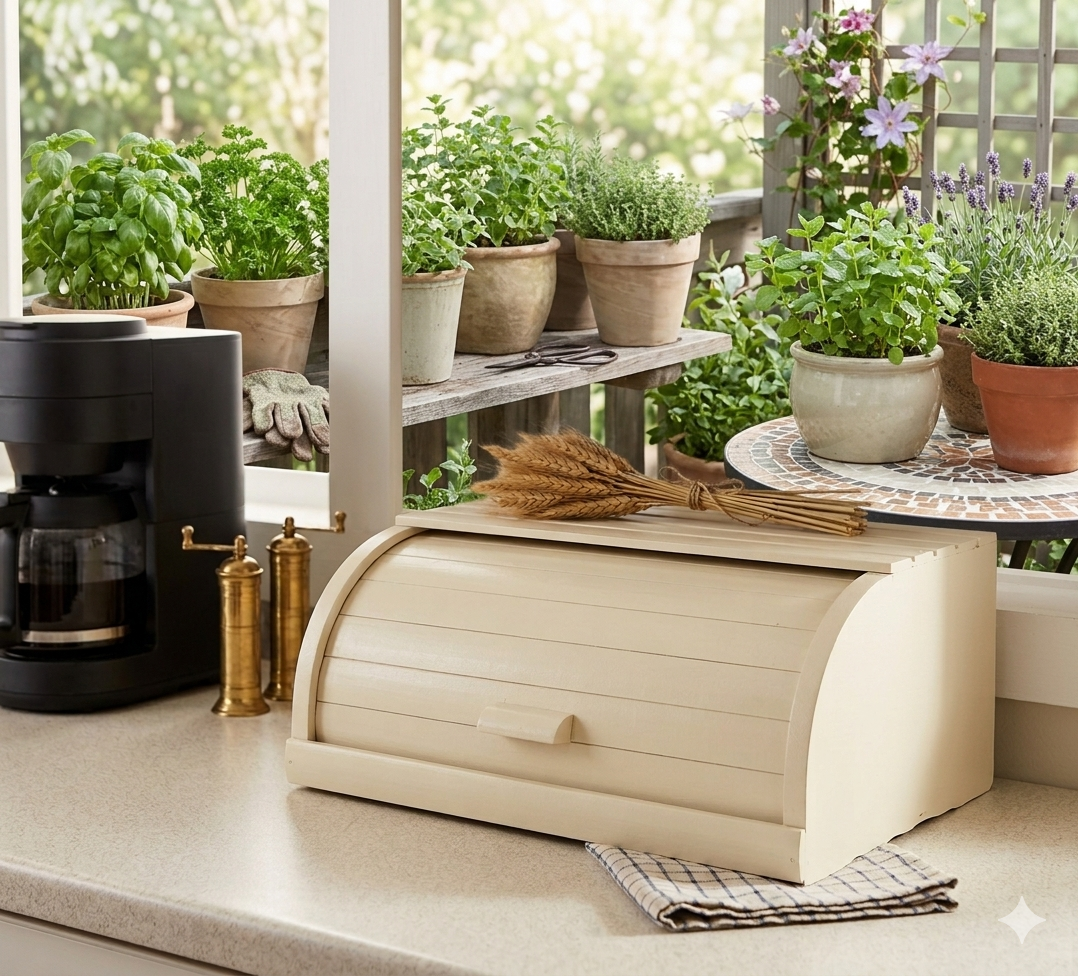 Дерев’яна хлібниця (модель 2809-6): - Зображення 3