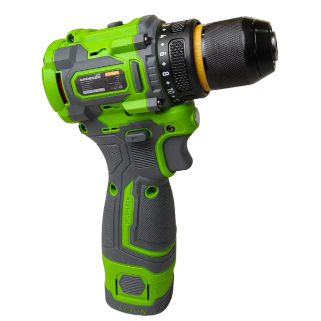 Шуруповерт Grosser GCD 16/55 PRO - Зображення 2