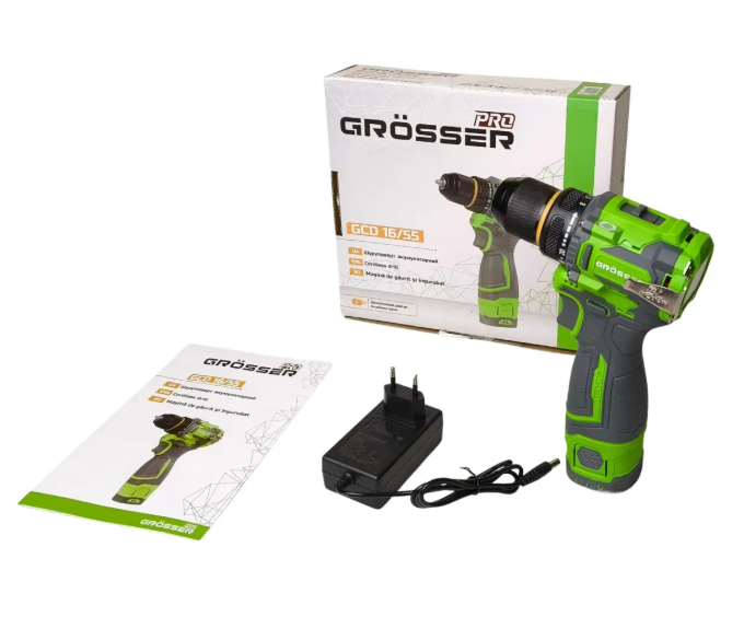 Шуруповерт Grosser GCD 16/55 PRO - Зображення 7