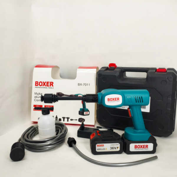Акумуляторна автомийка Boxer BX-7011 високого тиску 2 АКБ 36в - Зображення 2