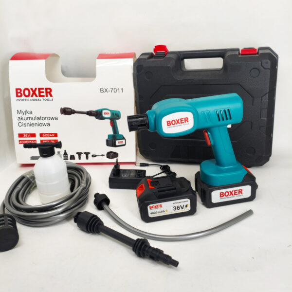 Акумуляторна автомийка Boxer BX-7011 високого тиску 2 АКБ 36в - Зображення 5