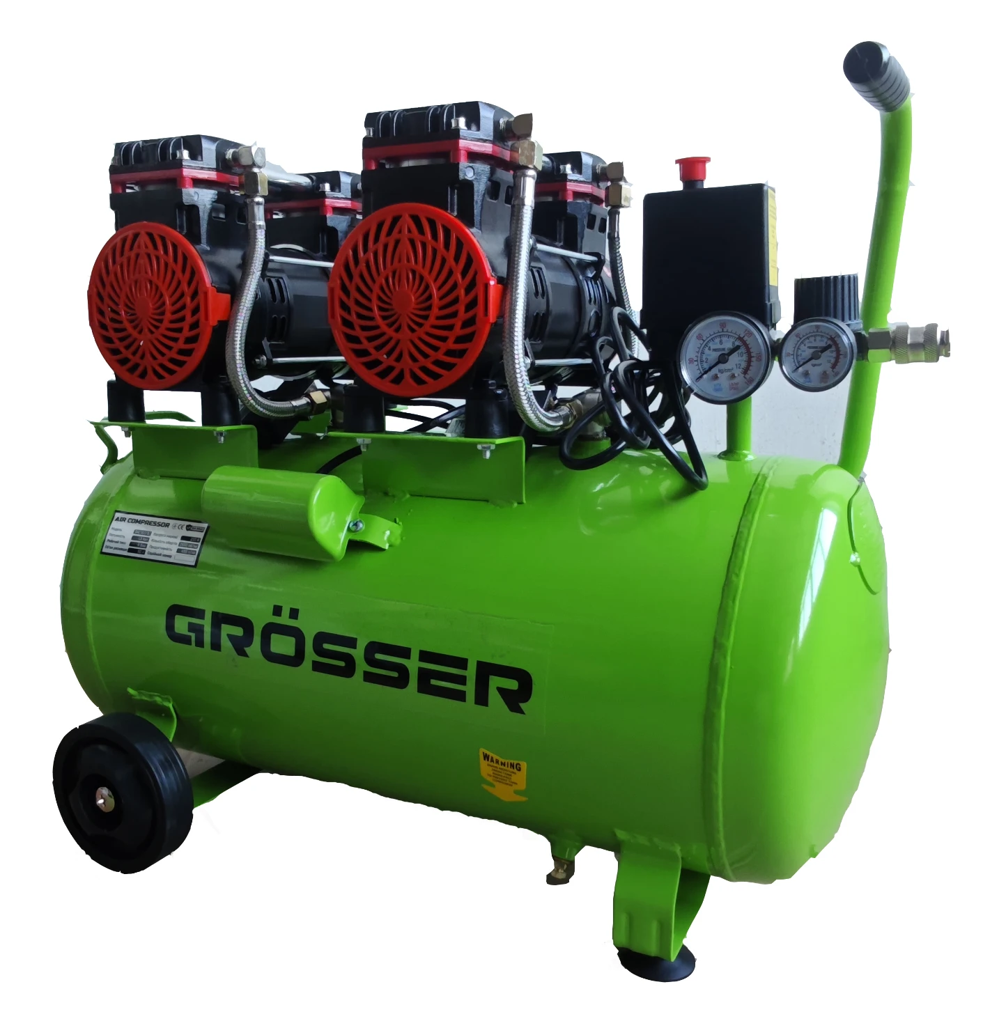 Безмасляний компресор Grösser GOC 50/2 OL (50 л)